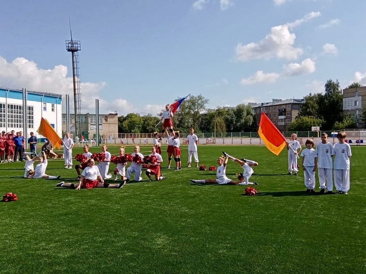 Обновлённый стадион открыли в Малоярославце