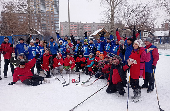 Хоккейный марафон в поддержку сборной России