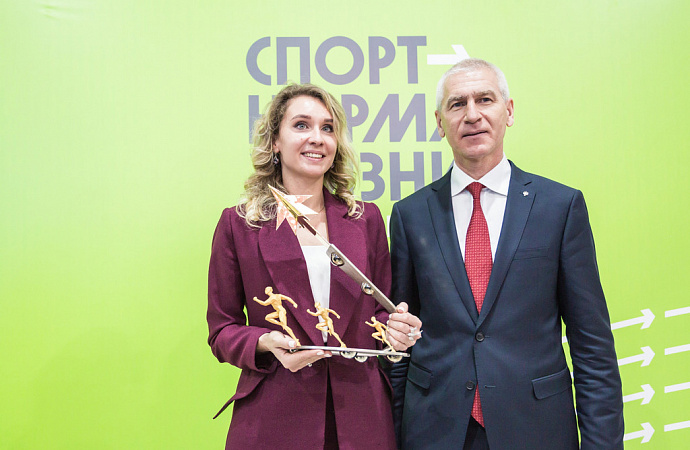 Многократная олимпийская чемпионка Наталья Ищенко стала послом проекта «Спорт – норма жизни»